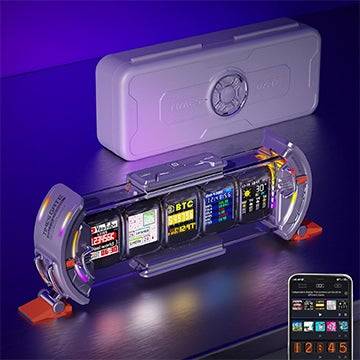 賽博龐克LED像素鐘登陸AliExpress