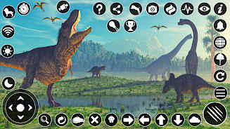 Dinosaur Simulator Games 3D Captura de tela 4