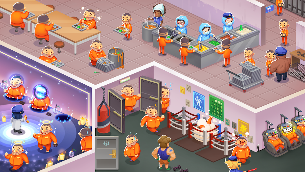 Idle Prison Tycoon Mod Ảnh chụp màn hình 3