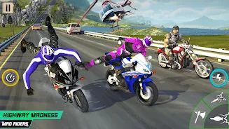 Crazy Moto: Bike Shooting Game স্ক্রিনশট 4