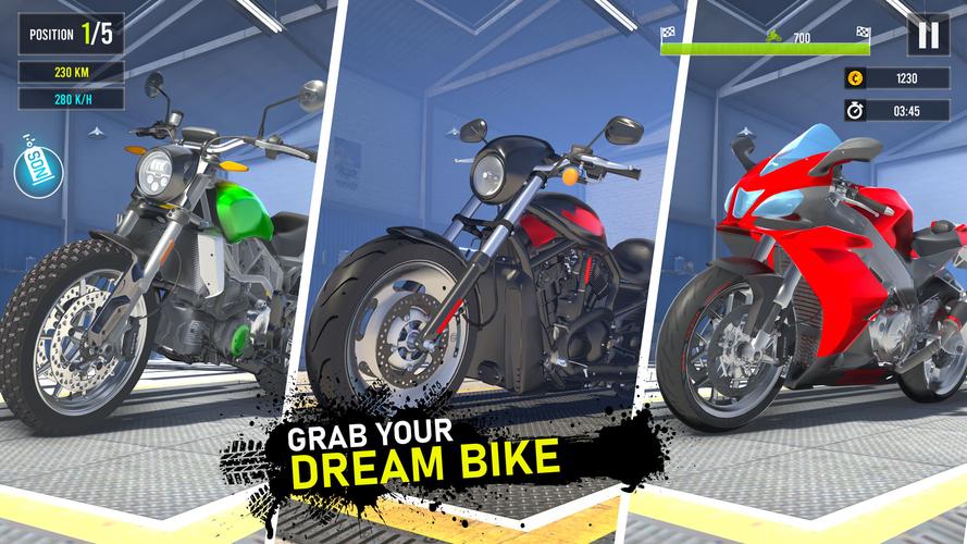 Moto Traffic Bike Race Game 3d Скриншот 2