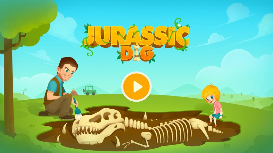 Escavação Jurássica Captura de tela 1