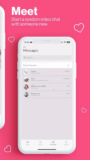 Flirtbees - Video Chat App 스크린샷 4
