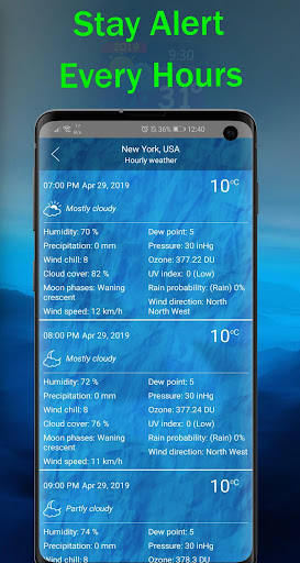 Schermata Weather and Radar Live 4