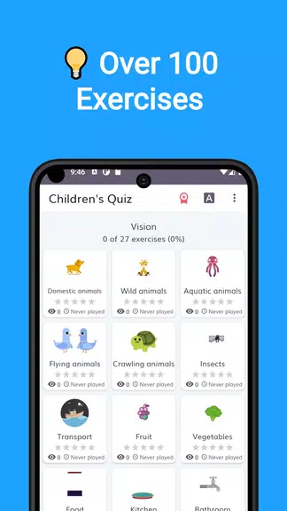 Children’s Quiz Ekran Görüntüsü 1