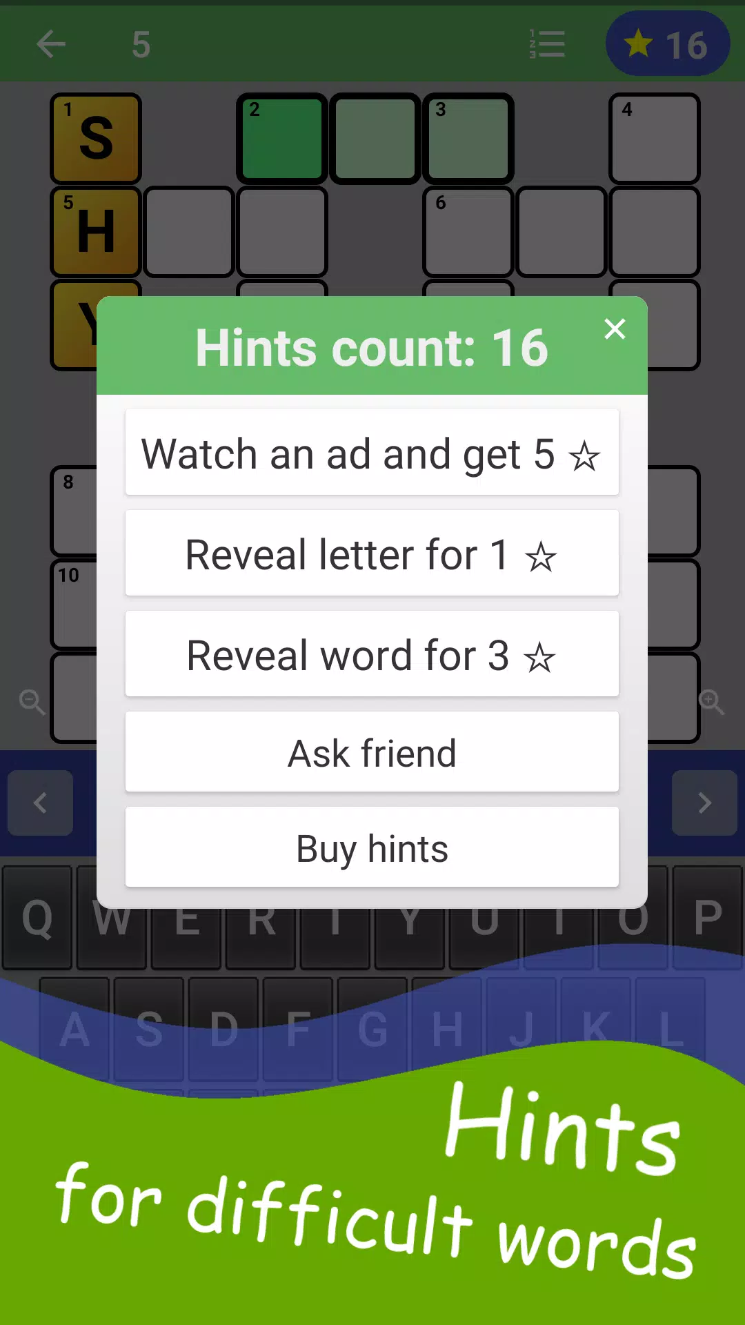 Schermata English Crossword puzzle 4