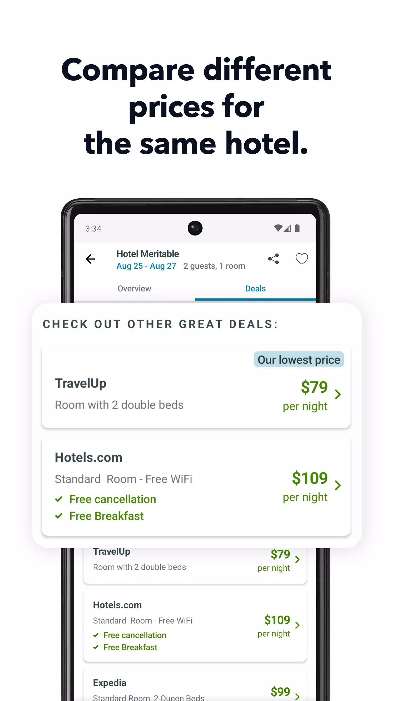 trivago: トリバゴ・ホテル料金を比較 スクリーンショット 4