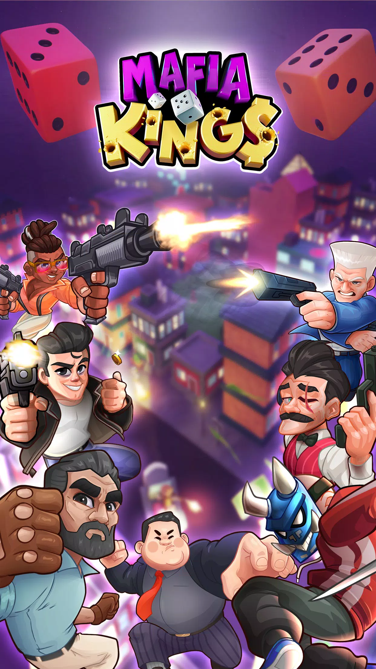 Mafia Kings - Mob Board Game Ảnh chụp màn hình 1