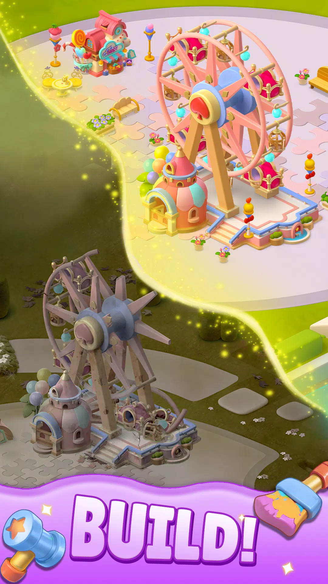 Magic Funfair：Day&Night Merge Captura de tela 3