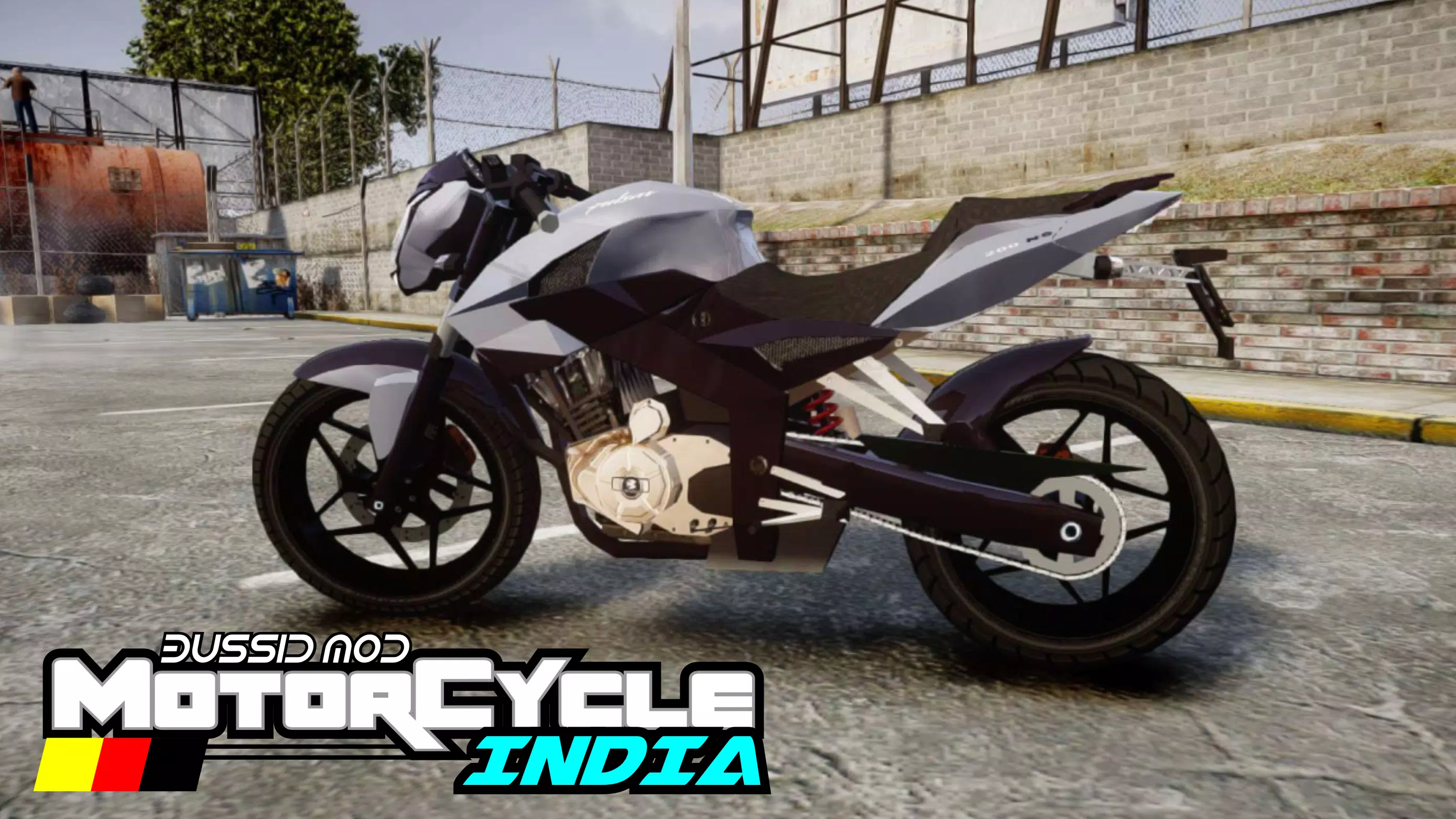 Bussid Mod Motorcycle India Скриншот 1