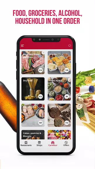 Schermata Menu.am-Food and more Delivery 2