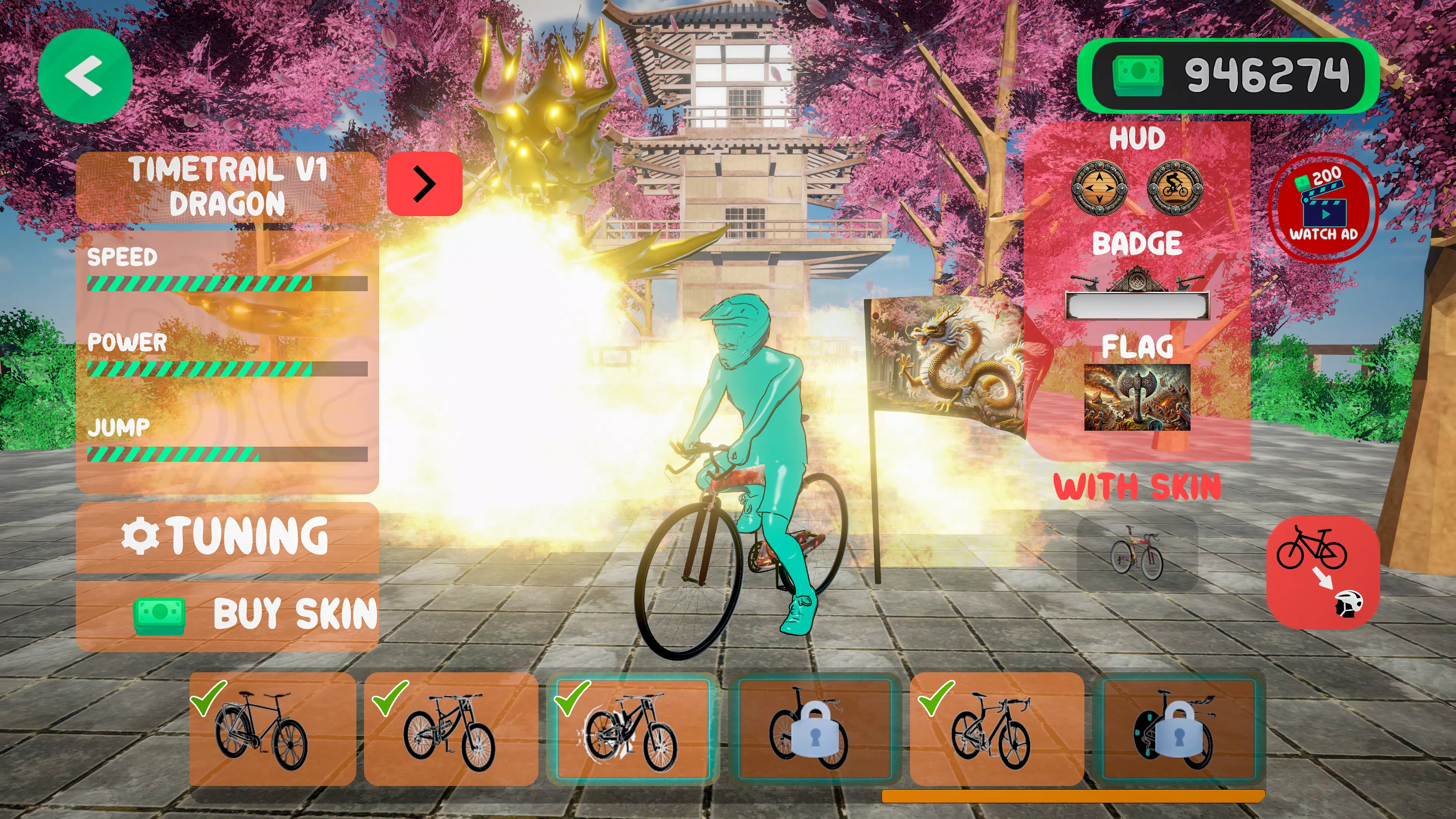 Bicycle Extreme Rider 3D Ekran Görüntüsü 2