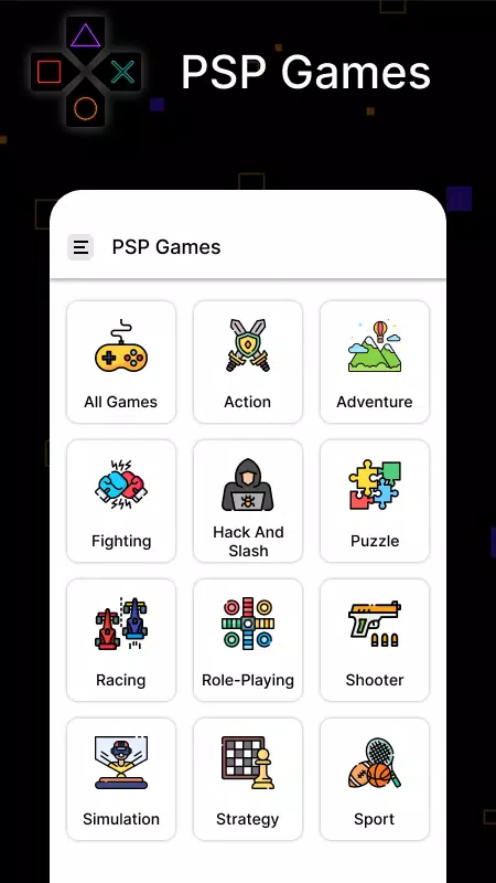 PSP Games Downloader Screenshot 1