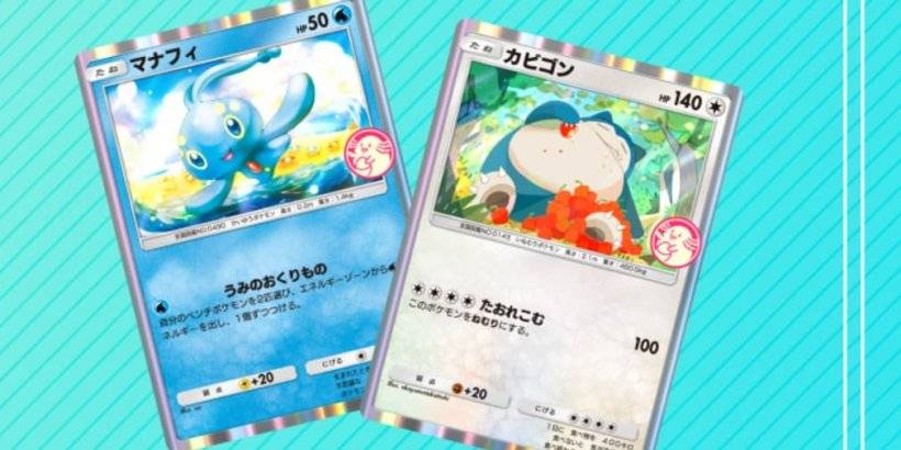 Manaphy, Snorlax Pokémon TCG Pocket 's Wonder Pick 이벤트에서 강조