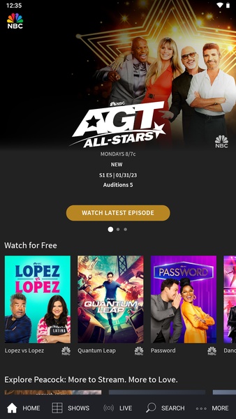 The NBC App - Stream TV Shows 스크린샷 2