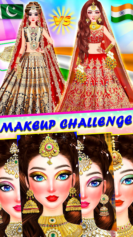 Indian Bride Dress Up Girl ภาพหน้าจอ 3