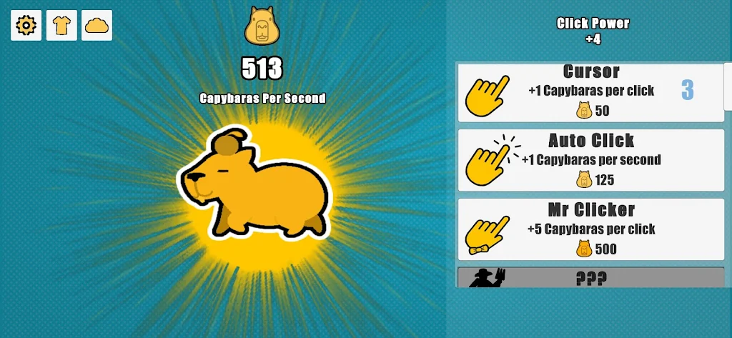 Capybara Clicker 스크린샷 1