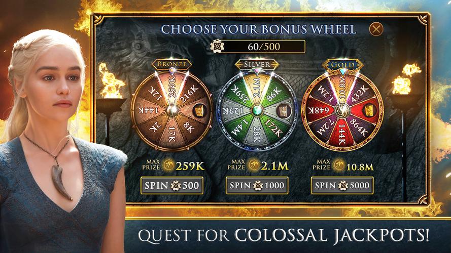 Game of Thrones Slots Casino スクリーンショット 1