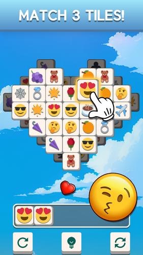Tile Match Emoji -Triple Tile Screenshot 2