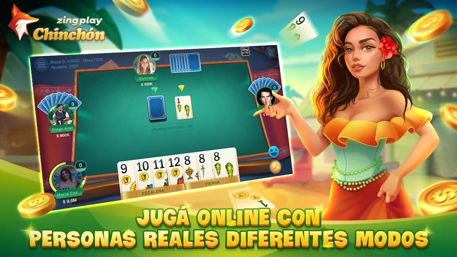 ChinChón Zingplay Juego Online Screenshot 1