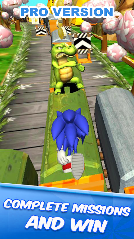 Pro Blue Hedgehog - Ultimate A スクリーンショット 2