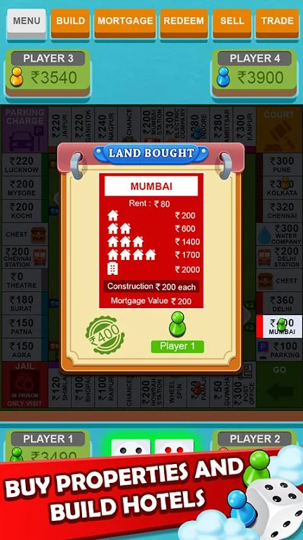 Vyapari Game : Business Dice Board Game ဖန်သားပြင်ဓာတ်ပုံ 3