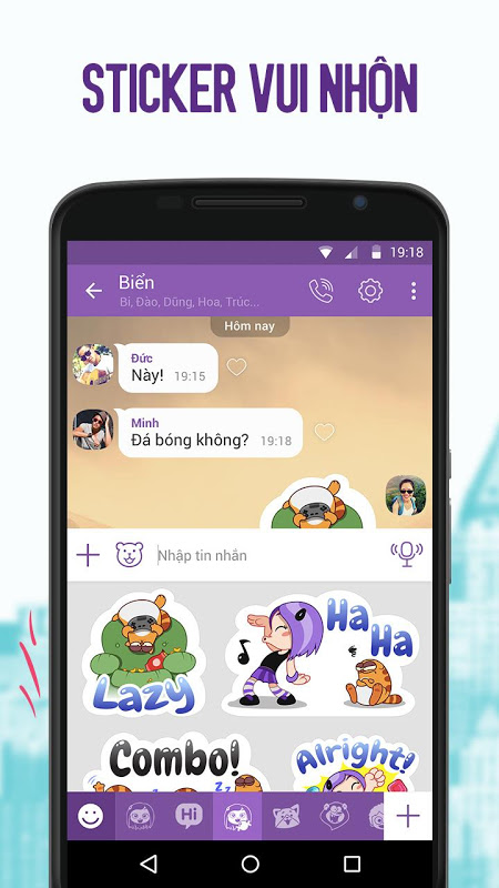 Viber Messenger 스크린샷 2