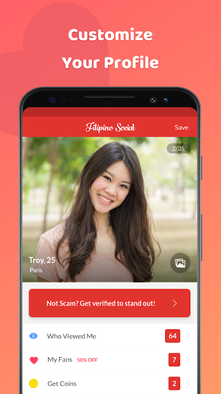 Filipino Social: Dating & Chat Zrzut ekranu 2