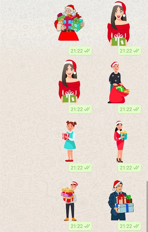 Feliz Ano Novo 2023 Figurinhas Captura de pantalla 1