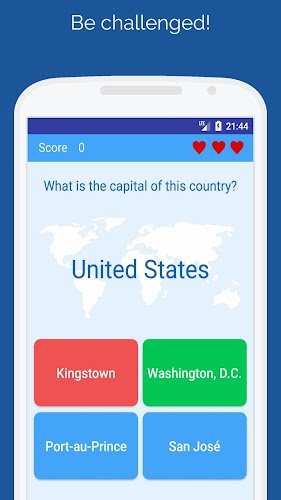 Capitals of the countries Quiz應用截圖第2張