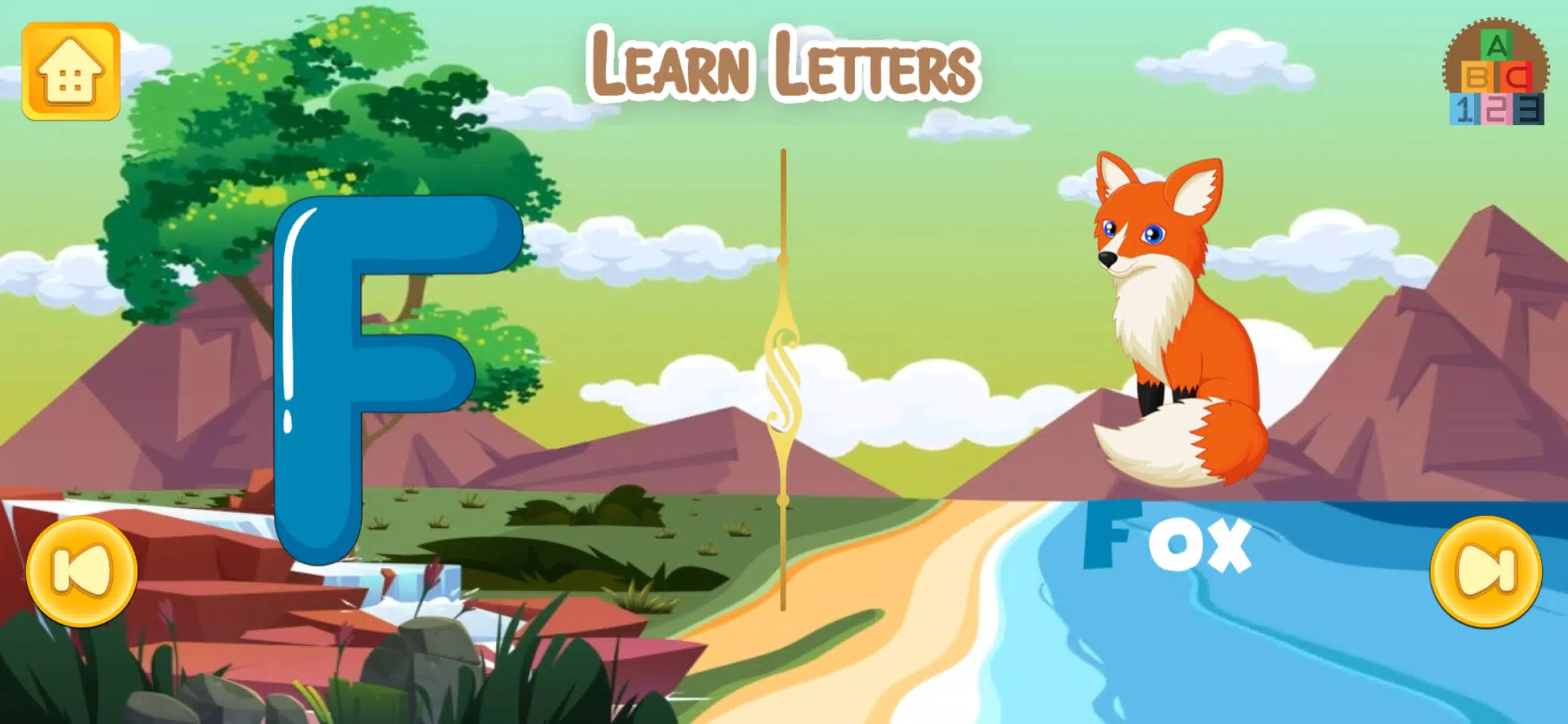 Learn numbers and letters Captura de tela 2