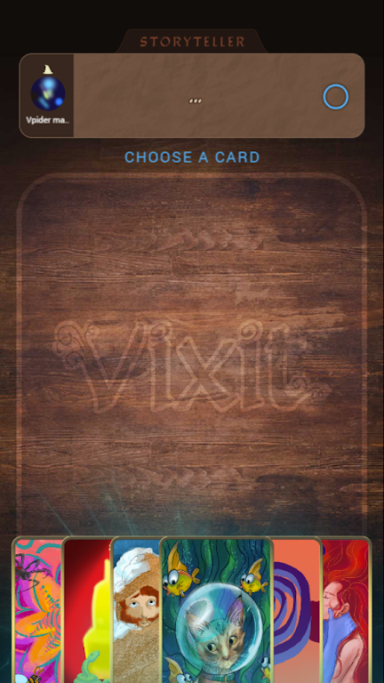 Multiplayer Card Game - VIXIT (Dixit style) Скриншот 2