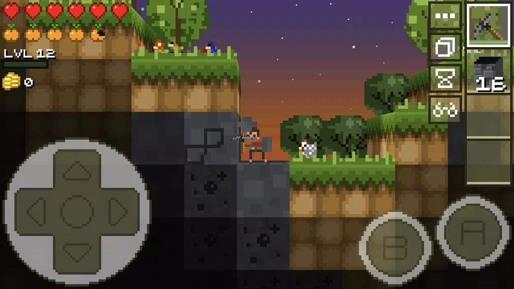 LostMiner: Build & Craft Game Screenshot 1