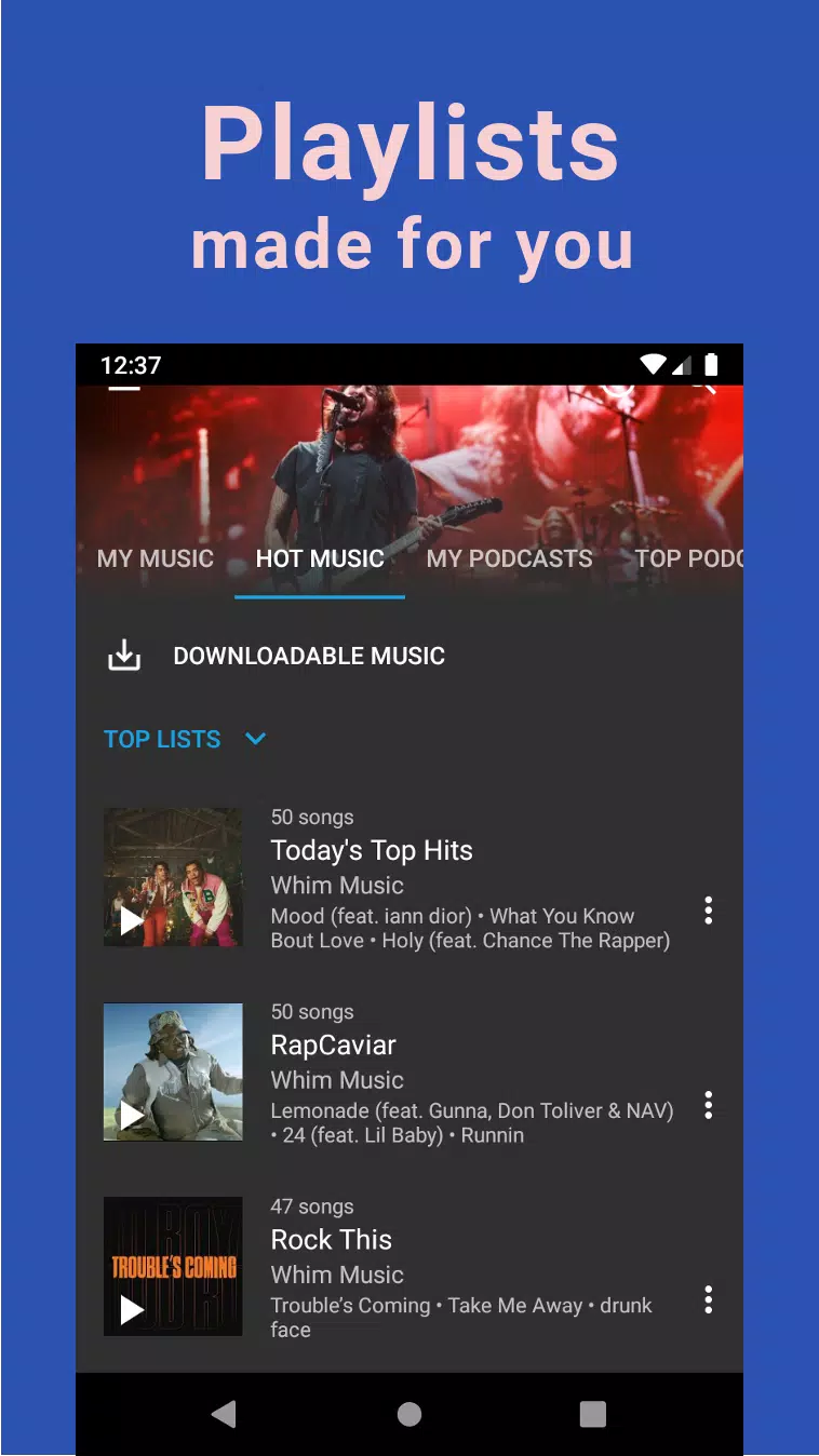 Unlimited MP3 Music Downloader Tangkapan skrin 4