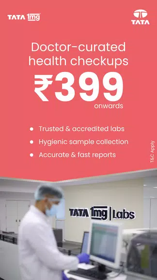 TATA 1mg Online Healthcare App Screenshot 4
