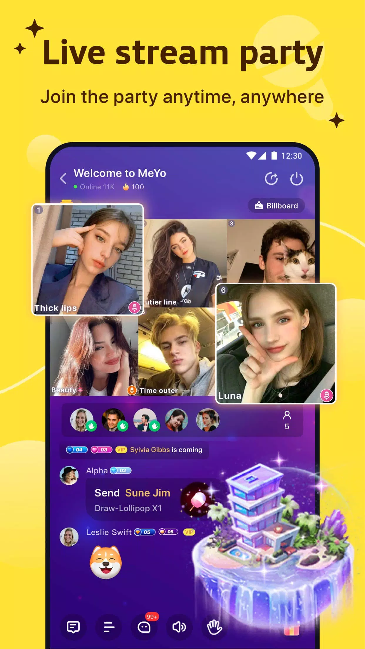 MeYo : be friends スクリーンショット 3