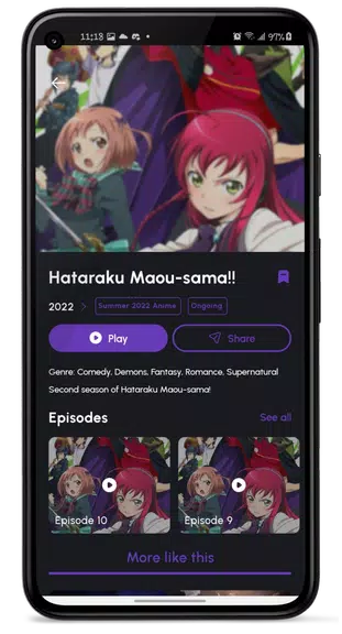 Kana: Watch Anime App Tangkapan skrin 4