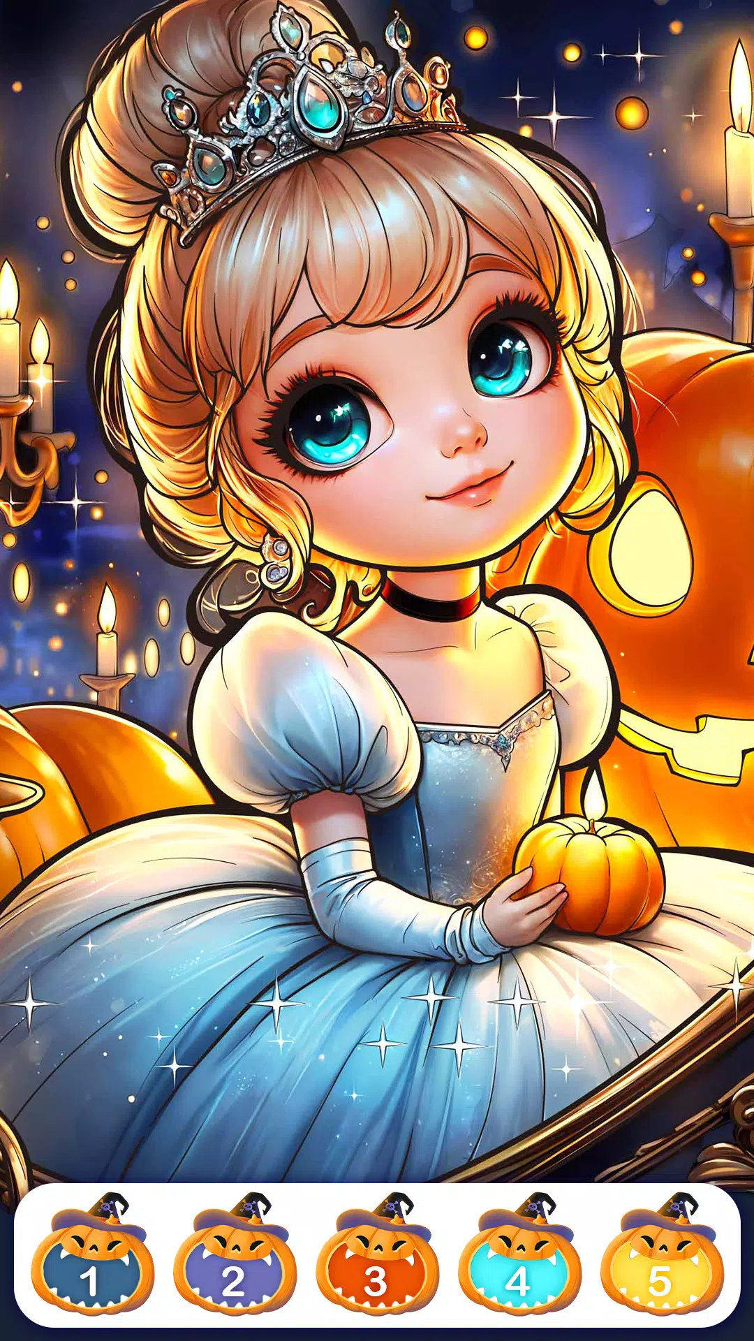 Halloween Trick or Treat Color Tangkapan skrin 1