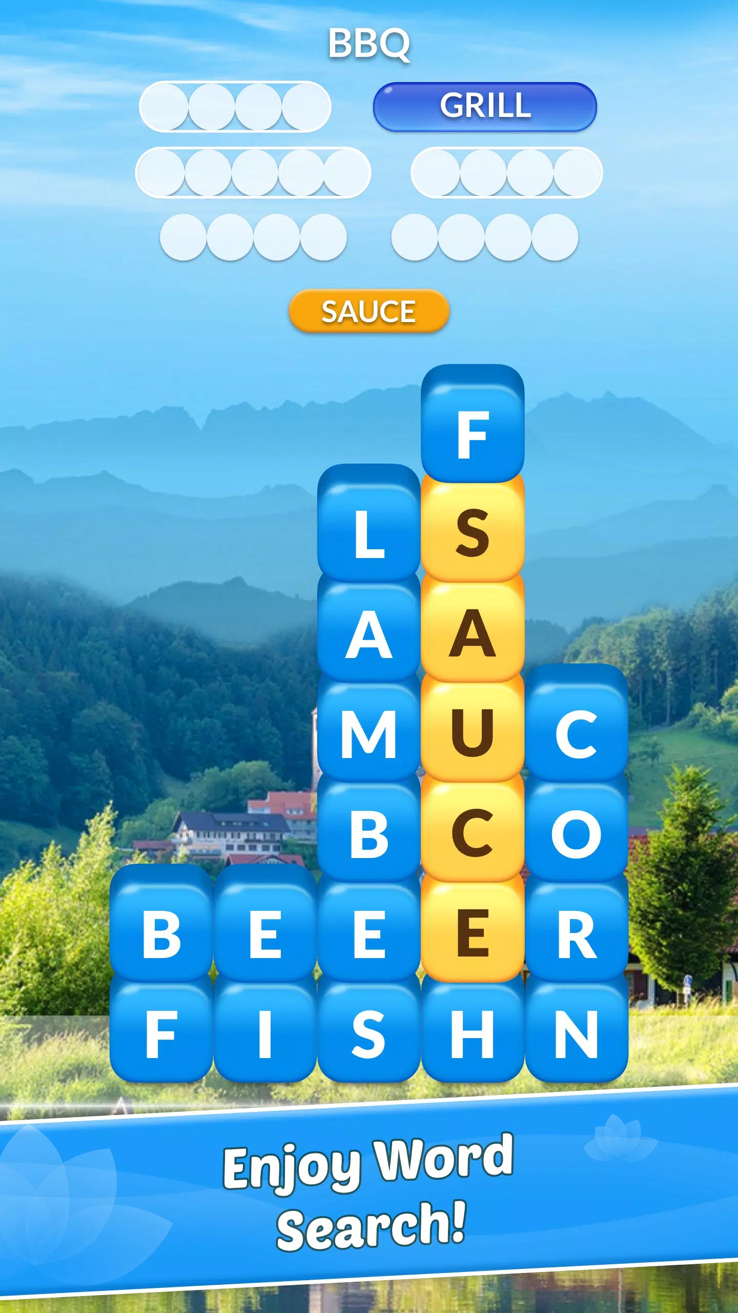 Word Town: Find Words & Crush! Screenshot 1