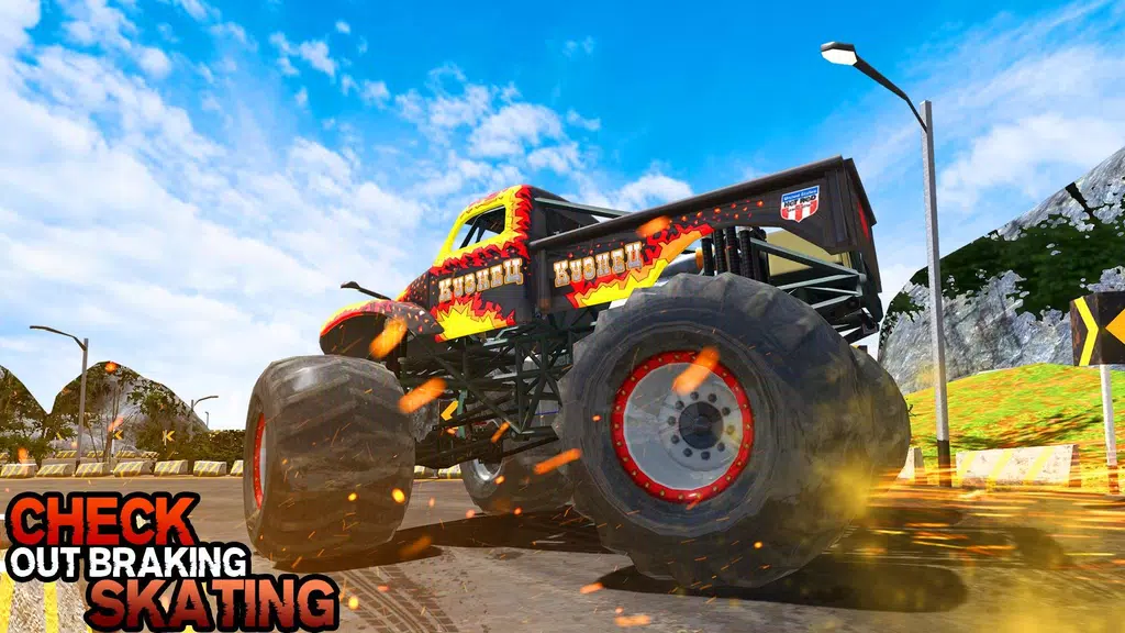 Pickup Truck Hill Climb Racing Capture d'écran 3