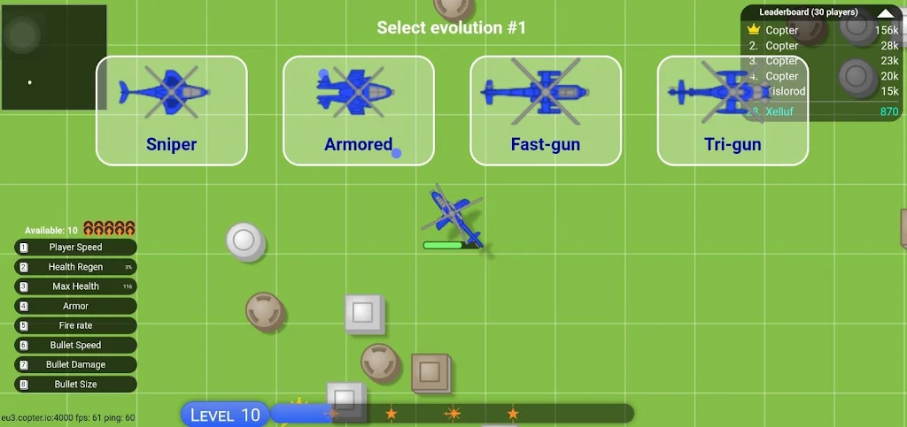 copter.io -Destroy the enemies Zrzut ekranu 1