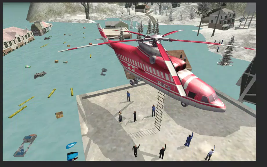 Helicopter Hill Rescue स्क्रीनशॉट 4