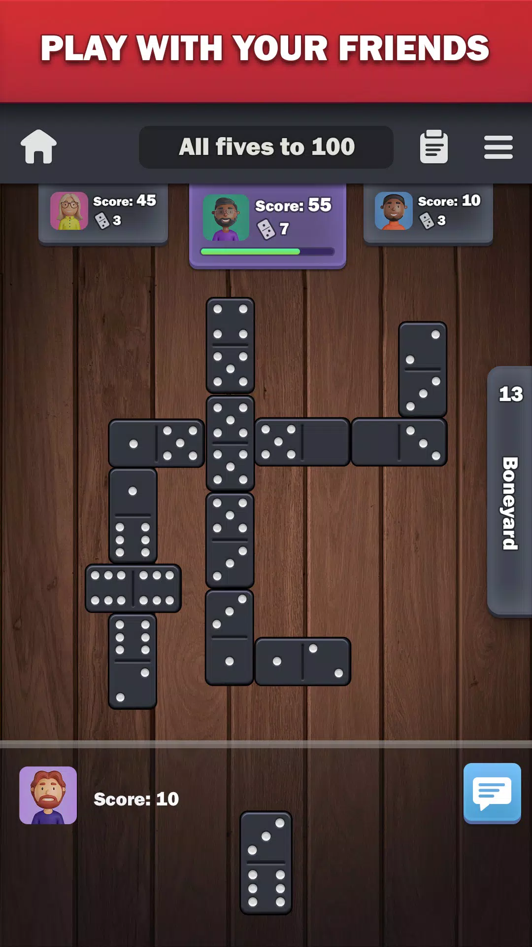 Dominoes online - play Domino! Tangkapan skrin 2