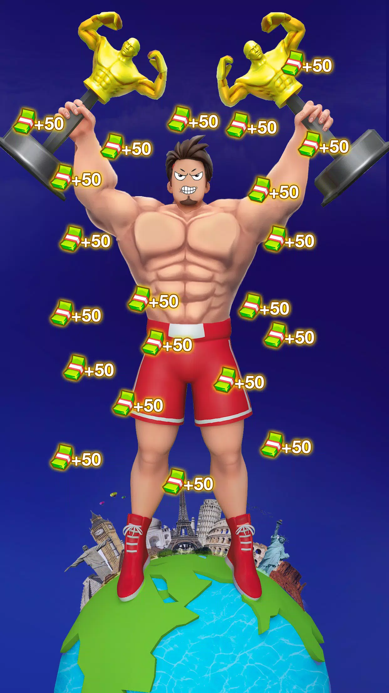 Gym Clicker Hero: Idle Muscles Tangkapan skrin 2