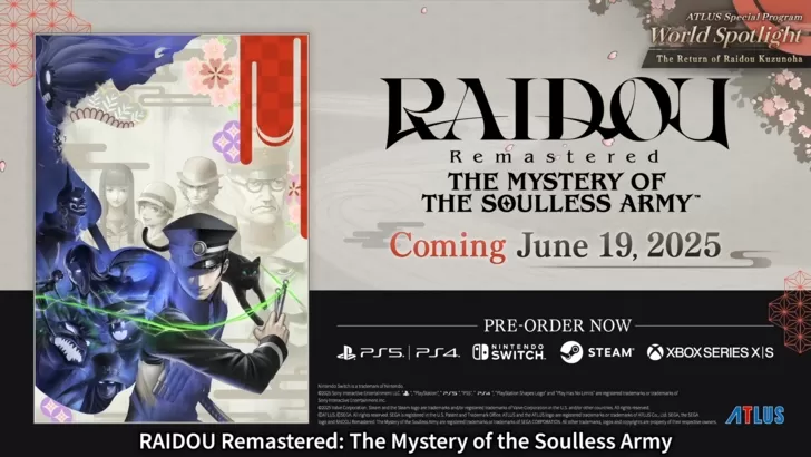 Raidou Fecha y hora de lanzamiento remasterizada