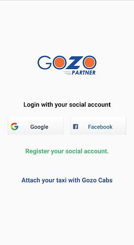 Gozo Partner - Taxi Operators Ekran Görüntüsü 1