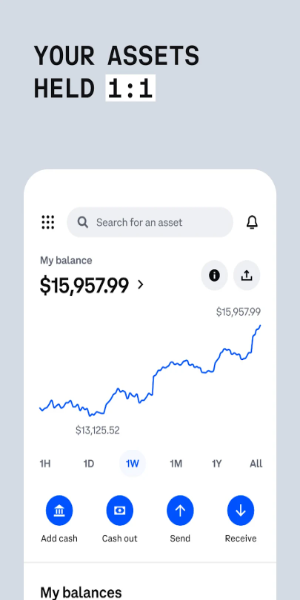 Coinbase: Buy Bitcoin & Ether Captura de pantalla 2