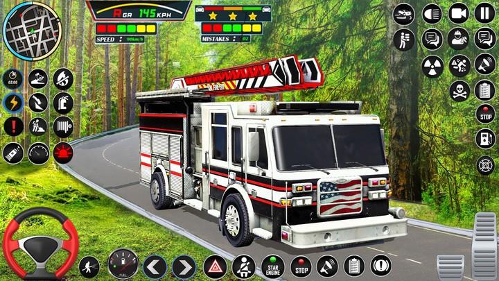 My Town : Fire station Rescue Captura de pantalla 2