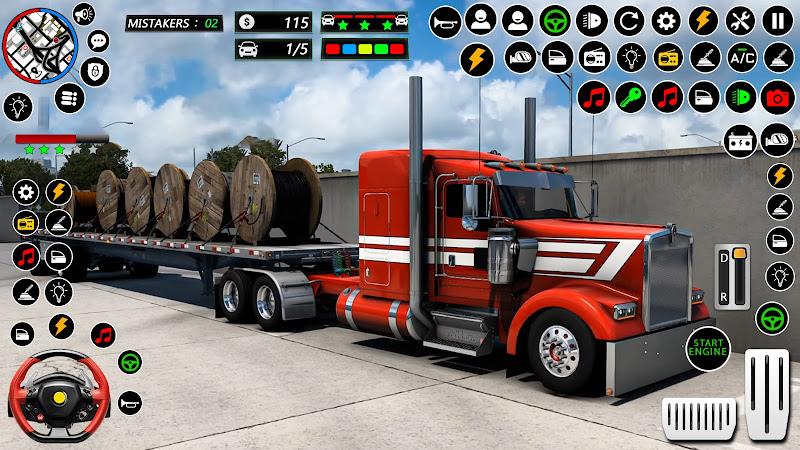 US Cargo Truck Simulator Games 스크린샷 4