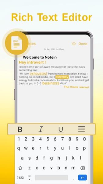 iNotepad Screenshot 4